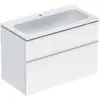 Image de Geberit Ensemble lavabo meuble iCon 90x63x48 cm, avec KT, blanc standard, taille standard