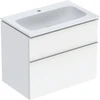 Image de Geberit Ensemble meuble-lavabo iCon 75x63x48 cm, blanc, blanc laqué, T. vc