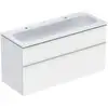 Image de Geberit Ensemble meuble vasque iCon 120x63x48 cm, blanc mat
