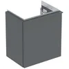 Image de Geberit iCon Armoire basse pour lave-mains, 1 porte à droite, 37x41,5x27,9 cm, 502300, Couleur: Façade/carcasse : lava/lacqué mat, poignée : lava/poudré mat