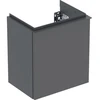 Image de Geberit Meuble sous-lavabo iCon 37x41,5x27,9 cm, 1 tiroir, à droite, laqué mat/laqué brillant