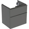 Image de Geberit Meuble sous lavabo iCon 59,2x61,5x47,6cm, 2 tiroirs, la. m/la. ma