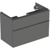 Image de Geberit Meuble sous-lavabo iCon 88,8x61,5x47,6 cm, 2 tiroirs, la. m/la. ma