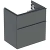 Image de Geberit Icon Meuble sous-lavabo, saillie réduite, 59,2x61,5x41,6 cm, 502307, 502.307.JK.1, Couleur: Lava/laqué Mat