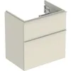 Image de Geberit Icon Meuble sous-lavabo, saillie réduite, 59,2x61,5x41,6 cm, 502307, Coloris: Façade/carcasse : Gris Sable/laqué Brillant, poignée : Gris Sable/Peinture en Poudre Mate