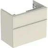 Image de Geberit Icon Meuble sous-lavabo, saillie réduite, 74x61,5x41,6 cm, 502308, 502.308.JL.1, Couleur: Gris Sable/laqué Brillant