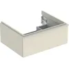 Image de Geberit Icon, Armoire Basse pour lavabo, 1 tiroir, 59,2x24,7x47,6 cm, 502310, 502.310.JL.1, Couleur: Gris Sable/laqué Brillant