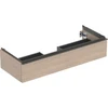 Image de Geberit Meuble sous lavabo iCon 118,4x24,7x47,6 cm, chêne/poignée lava mat