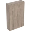 Image de Geberit Armoire murale 45x70x15 cm, droite, 1 porte, noyer/Mélamine struct.