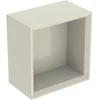 Image de Geberit Boîte murale 22,5x23,3x13,2 cm, carrée, gris foncé/laqué