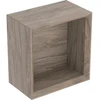 Image de Geberit Boîte murale 22,5x23,3x13,2 cm, carrée, noyer/structure mélaminée