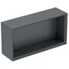 Image de Geberit Icon étagère rectangulaire, 45x23,3x13,2 cm, 502322, Couleur: Façade/carcasse : Lava/lacqué Mat, poignée : Lava/poudré Mat