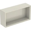Image de Geberit Boîte murale 45x23,3x13,2 cm, droite, gris sable / laqué brillant