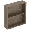 Image de Geberit Icon étagère carrée, 45x46,7x13,2 cm, 502323, 502.323.JR.1, Couleur: Noyer Hickory/mélamine Structure Bois
