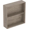 Image de Geberit Étagère 45x46,7x13,2 cm, carrée, noyer/struc. mélaminé