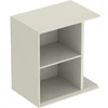 Image de Geberit Élément latéral iCon 37x40x24,5 cm, pour HWB, gris foncé/laqué brillant
