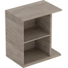 Image de Geberit Élément latéral iCon 37x40x24,5cm, pour HWB, noyer/structure mélaminée