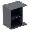 Image de Geberit Elément latéral Icon avec Box à poussières, Suspendu, 37x40x27,3 cm, 502325, Couleur: Laque de Lave Matte