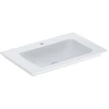 Image de Geberit Meuble lavabo One 75x48cm, mitigeur encastré, sans trop-plein, blanc K-Tect