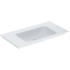Image de Geberit Meuble vasque One 90x48 cm, sans robinet + trop-plein, blanc KeraTect