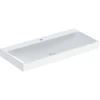 Image de Geberit Lavabo One 105 cm, mitigeur intégré, sans trop-plein, blanc KeraTect