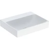 Image de Geberit Lavabo à poser One 50x40 cm, sans trop-plein, blanc K-Tect, sans trou de robinet