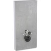 Image de Geberit Module WC mural Monolith H 101 cm, béton gris, côté aluminium