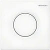 Image de Geberit Commande urinoir type 01 pneumatique, Round, blanc alpin