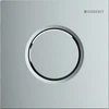 Image de Geberit Commande d'urinoir Type 01 pneumatique, Round, chromé brillant