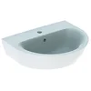 Image de Geberit Lavabo Renova, 1 Orifice pour Robinet, avec trop-Plein, Largeur : 55cm, Coloris: Blanc, avec KeraTect - 500.369.01.8