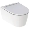 Image de Geberit One WC encastré Mural, TurboFlush, avec siège WC et mécanisme de Fermeture en Douceur, Coloris: Blanc-Alpin - 500.201.01.1