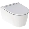 Image de Combipack Geberit One WC-suspendu et abattant WC blanc, Kera Tect