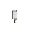 Image de Geberit 110020001 Kombiflex Element pour WC mural avec réservoir Omega avec chasse d'eau à 2 quantités et profondeur de montage réglable Blanc 106 cm