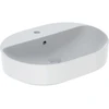 Image de Geberit Lavabo à poser VariForm w K-T., 60x45cm, avec HLP, avec trop-plein, ellipt.