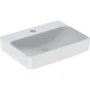 Image de Geberit Vasque à poser VariForm 60x45 cm, avec trop-plein, sans trou, droite, blanc K-Tect