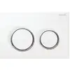 Image de Geberit Plaque de recouvrement Omega 20 Pl/T blanc, brillant, pour chasse 2-Mg