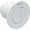 Image de Geberit - Poussoir à distance Geberit série 01, pneumatique, pour double chasse d'eau, pour chasse d'eau encastrée Sigma 8 cm, bouton encastré : blanc alpin (116.043.11.1)