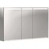 Image de Keramag 500207001-500.207.00.1 Armoire Miroir Geberit Option avec éclairage 3 Portes Largeur 120 cm