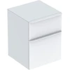 Image de Geberit Armoire latérale Smyle Square 45x60x47 cm, 2 tiroirs, blanc brillant