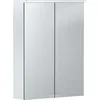 Image de Geberit Option Basic Armoire de Toilette avec éclairage, Deux Portes, Largeur 50cm, 500257001, 500.257.00.1