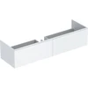 Image de Geberit Meuble sous lavabo Xeno2 159,5x35x47,3cm, 2 tiroirs, avec VAR n° 016