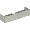 Image de Geberit Meuble sous-lavabo Xeno2 159,5x35x47,3cm, 2 tiroirs, laqué m/greige