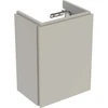 Image de Geberit Meuble sous lavabo Xeno2 38x52,5x26,5 cm, 1 porte, mat/greige