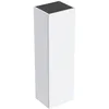 Image de Geberit Smyle Square Armoire mi-Haute, 500361, 36x118x29,9cm, avec 1 Porte, Couleur: Laque Brillante Blanche