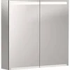 Image de Geberit Armoire de Toilette Option avec éclairage, Deux Portes, Largeur 75 cm, 500205001