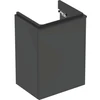 Image de Geberit Meuble sous lavabo Smyle Square 44,2x61,7x35,6cm, 1 porte droite, lava mat