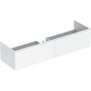 Image de Geberit Meuble sous-lavabo Xeno2 139,5x35x47,3 cm, 2 tiroirs, avec VAR n° 016