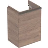 Image de Geberit Meuble sous lavabo Smyle Square 44,2x61,7x35,6 cm, 1 porte, bois ép. N