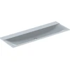 Image de Geberit Meuble lavabo Xeno2 140x48 cm, sans robinet, sans trop-plein, blanc alpin