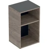 Image de Geberit Armoire latérale Smyle Square 36x60x29,9 cm, noyer, ép. bois